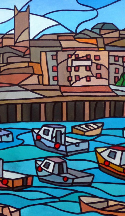 Penzance harbour by Tim Treagust