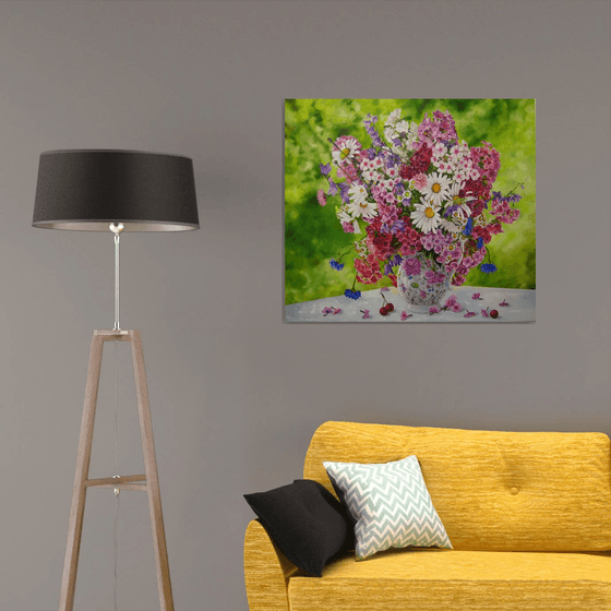 Large Floral Still life