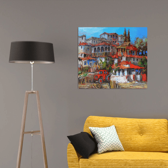 Red-Tiled Village