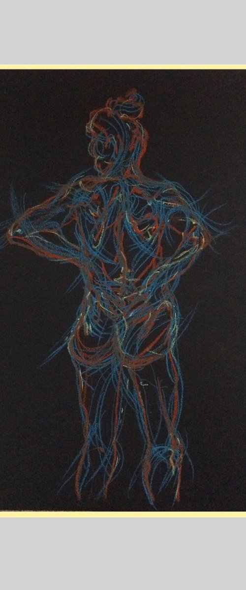 Jangled Nerves - Female Nude by Kathryn Sassall