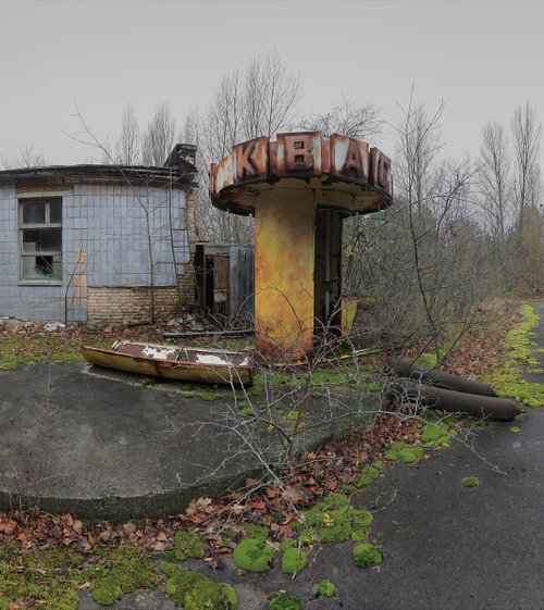 #58. Pripyat. Behind bus station 1 - Original size by Stanislav Vederskyi