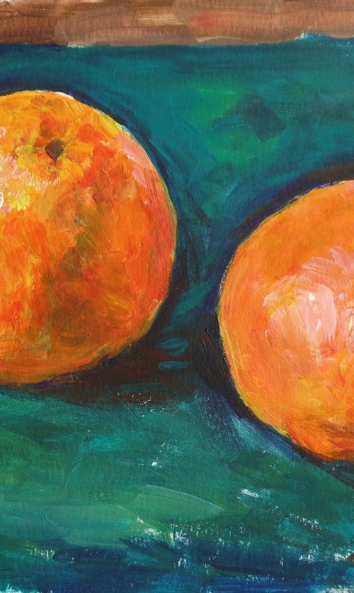 Two oranges by Alexander Shvyrkov