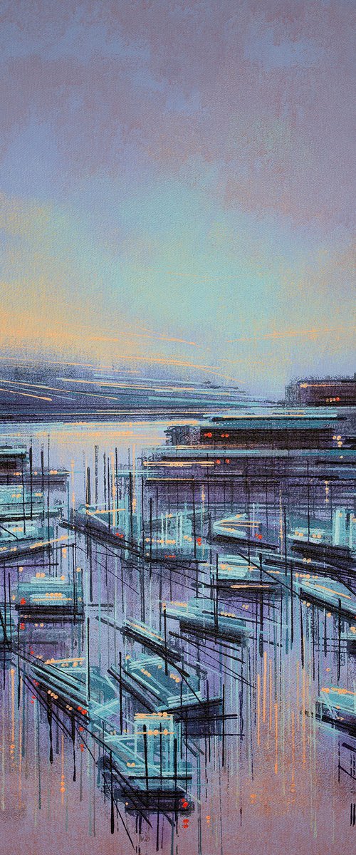 Harbour Boats by Marc Todd