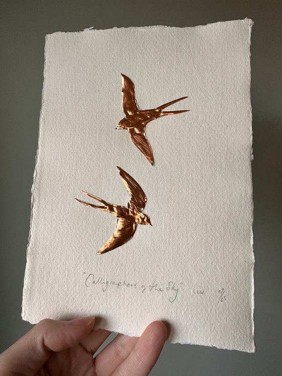 Calligraphers Of The Sky