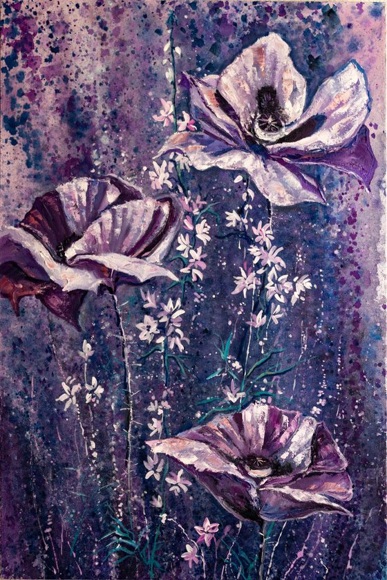 ARTFINDER COMMISSION "Delicate flowers"