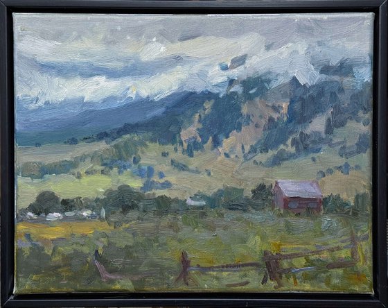 Rainy Morning on Springhill Road