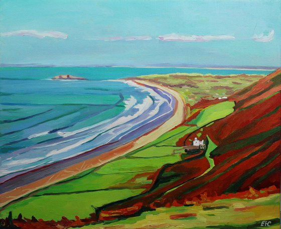 Above Llangennith