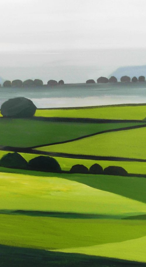 Surrey Landscape 6 by Jan Rippingham