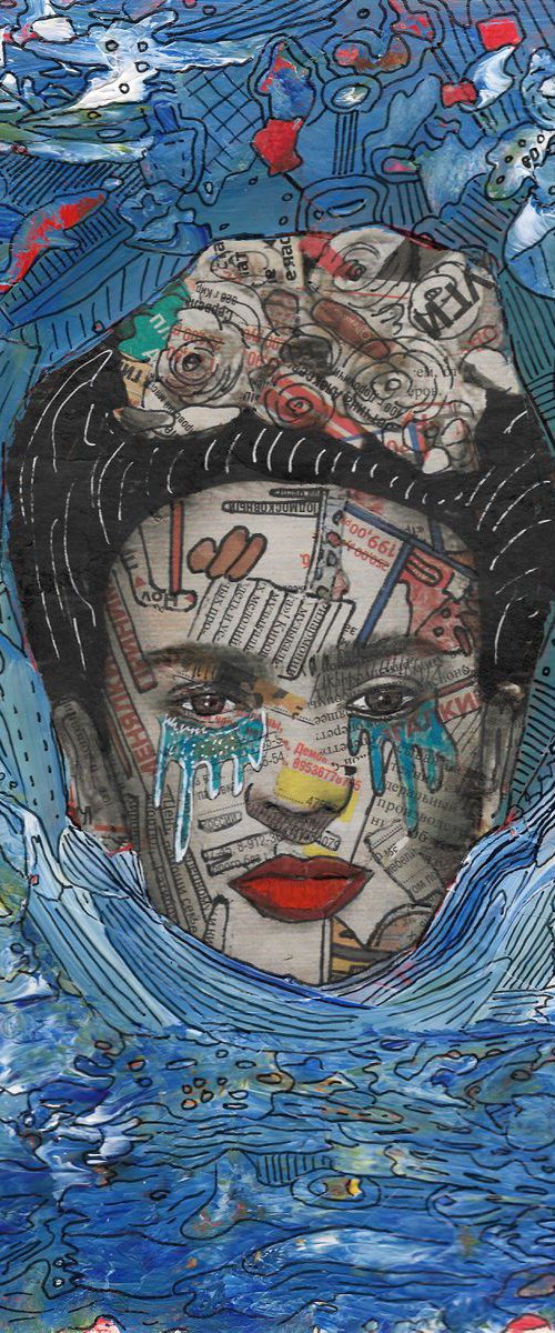 Portrait of Frida # 19 by Pavel Kuragin