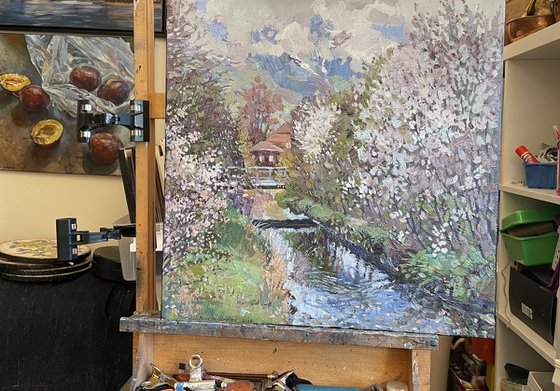 Blooming in the Alpine valley