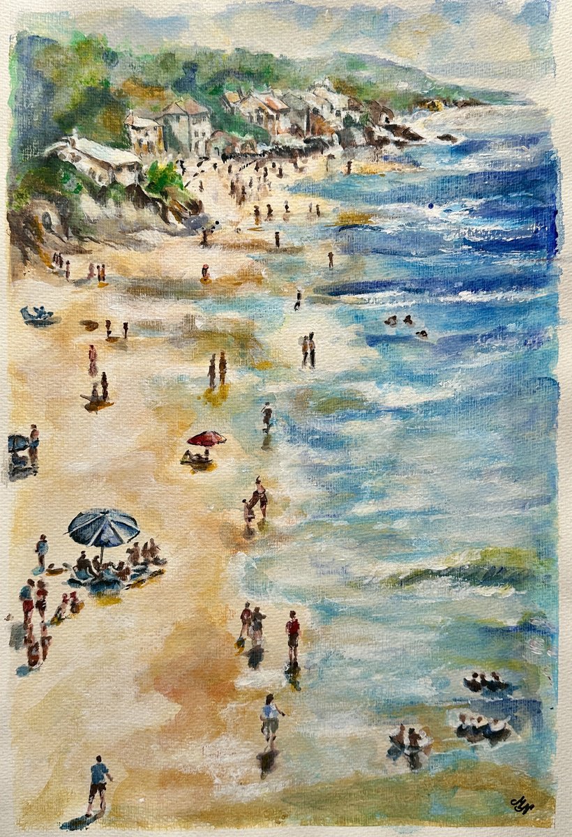 One Summer Day on the Beach by Misty Lady - M. Nierobisz