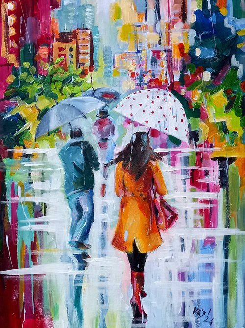 Rainy day in the city V by Kovács Anna Brigitta