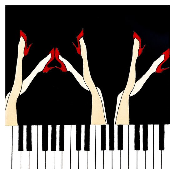 Triptych “Divas de Jazz” (Giclée prints)
