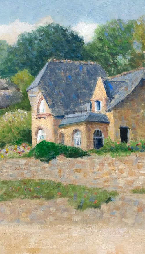 Saint Guirec, Perros-Guirec Brittany House by the sea by Gav Banns