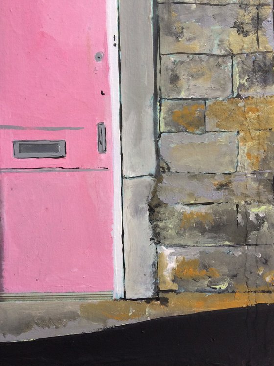 The Pink Door In Northern England