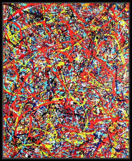 FULL OF LIFE, Pollock style