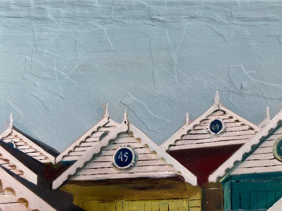 Seaside Beach Huts, Essex