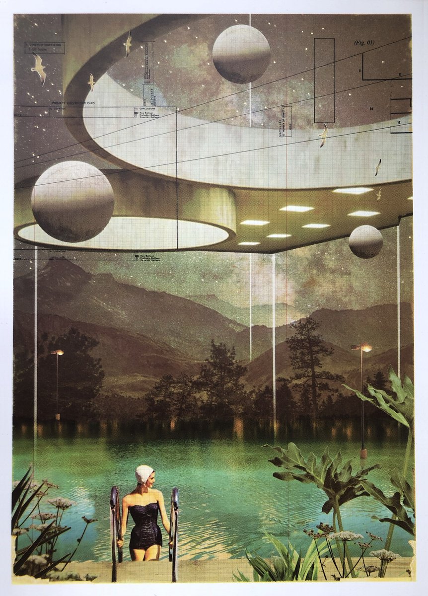 Photorealistic Landscape Screenprint By Maxine Gregson, 20 X 28", The Emerald Lake, Original Artwork