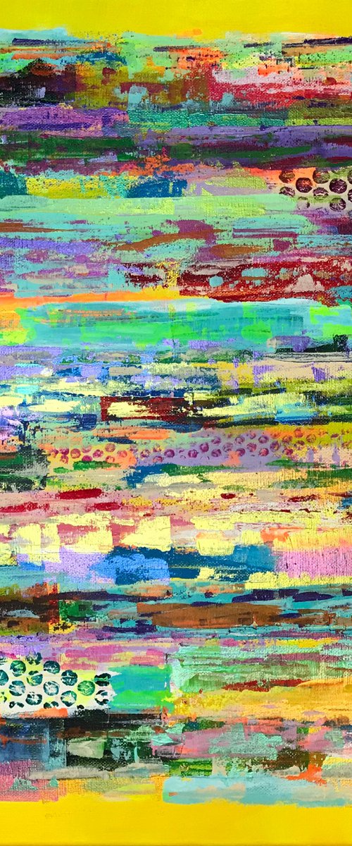 Tracks - Abstract by Hernan Reinoso