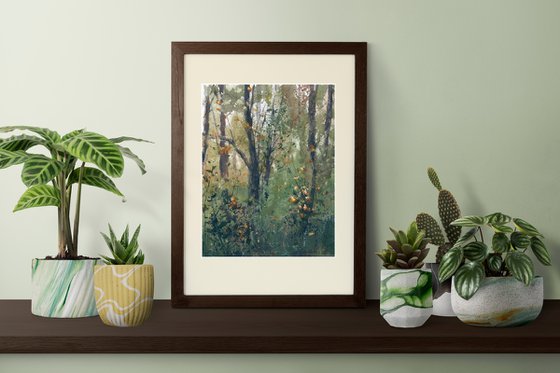 Captured Breath of Autumn Evening