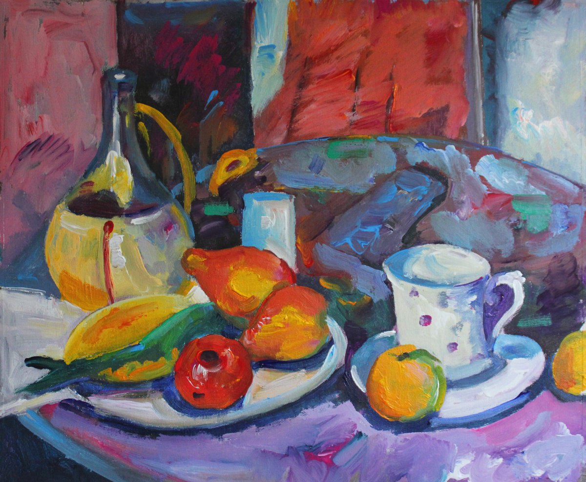 -Still Life 08- By Mir-Jan, 18 X 15, Artwork For Sale On Artfinder