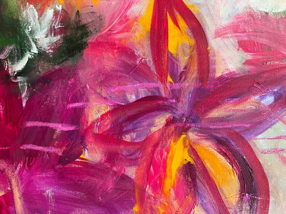 Where the Garden Burns Pink