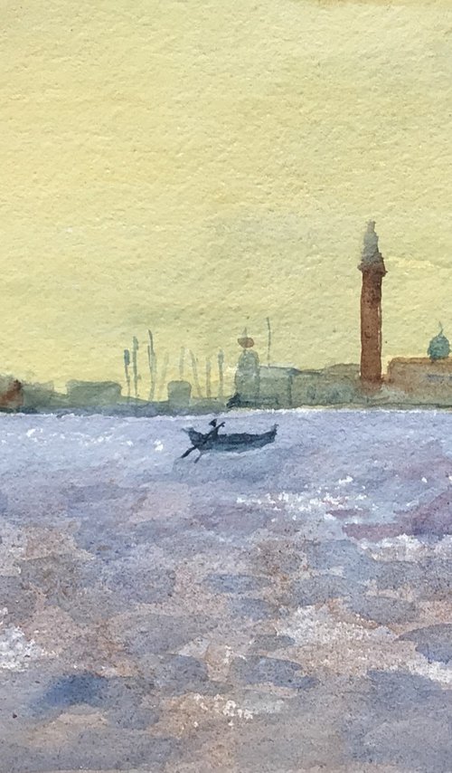 Venice from the Guidecca by Julian Lovegrove Art