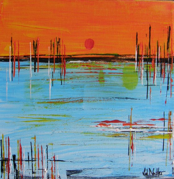 Solent Sunset 8x8