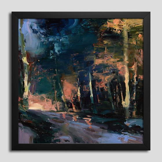 AS No. 25 — Forest After Sunset