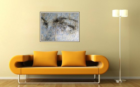 Kleenex - I'm ready to cry (n.388) - 69,00 x 51,00 x 2,50 cm - ready to hang - acrylic painting on stretched canvas