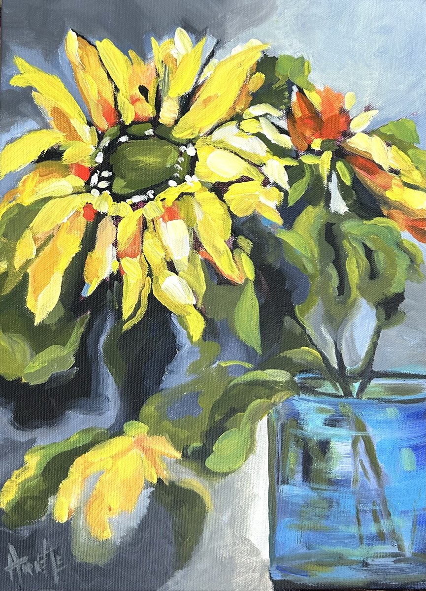  Light In Darkness By Annette Wolters, 12 X 16, Artwork For Sale On Artfinder