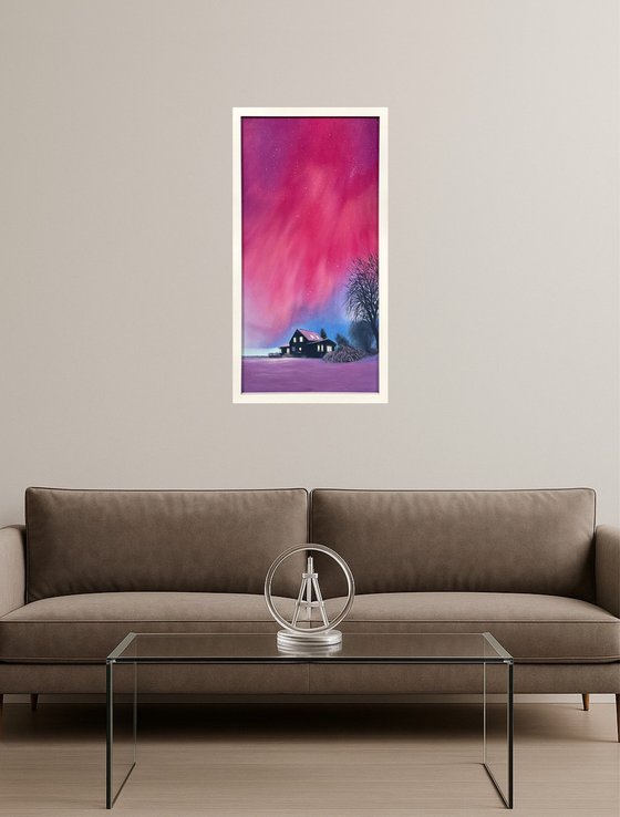 Aurora Borealis. Northern Lights