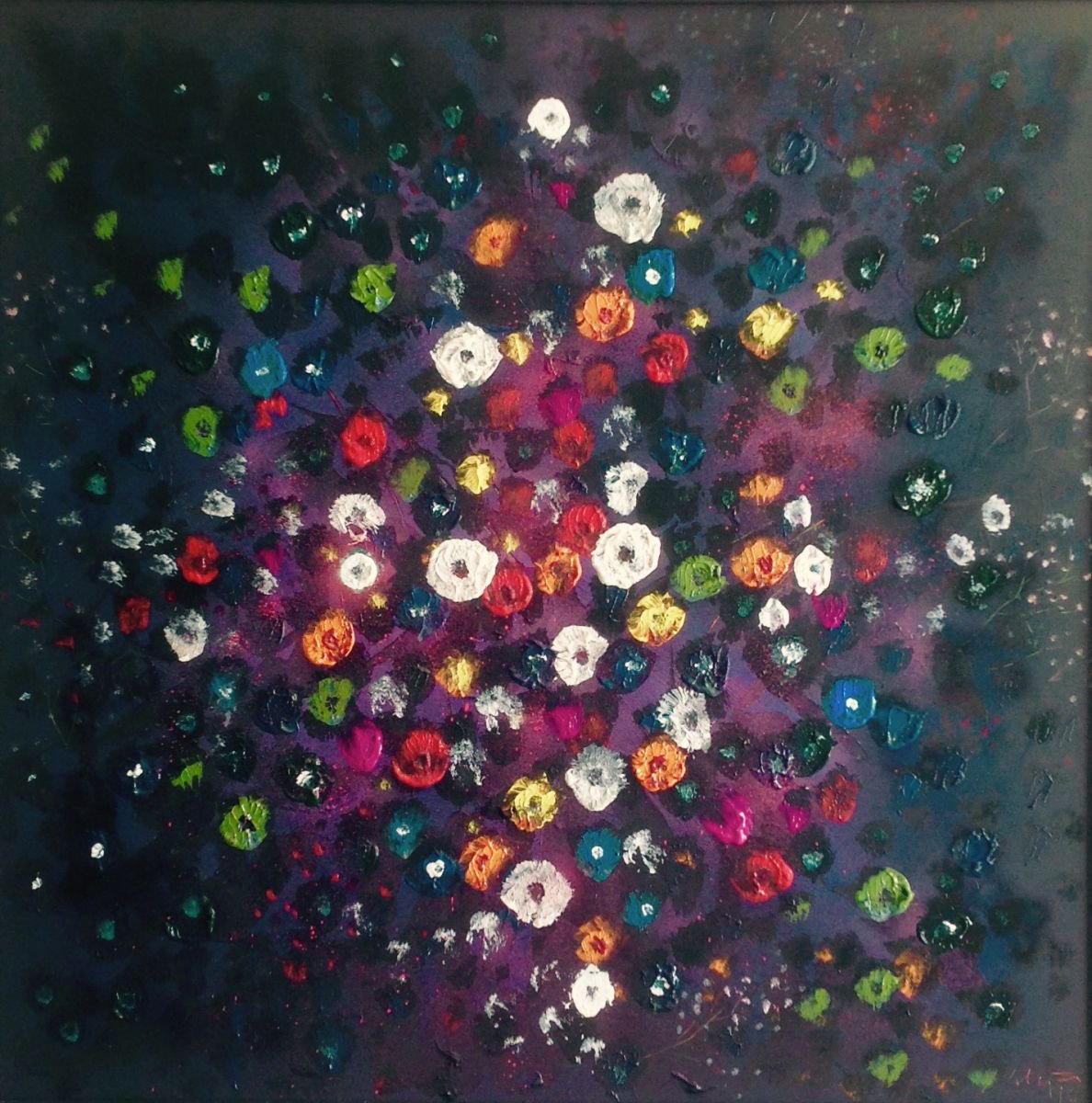 Ocean of flowers XVII by Alejos