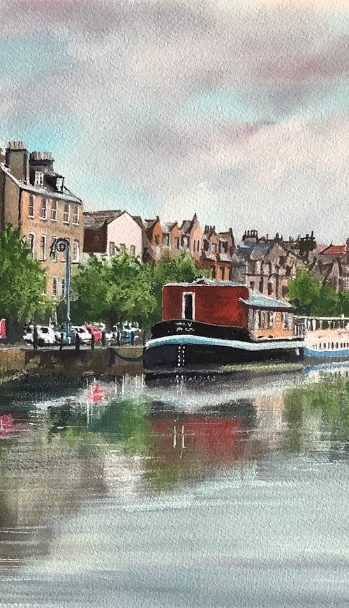 Leith shore Scotland by Darren Carey