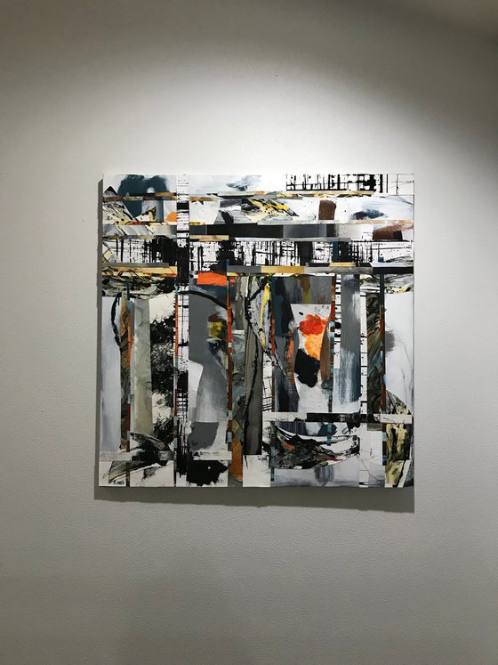 Justified Disjointed Reality Collage