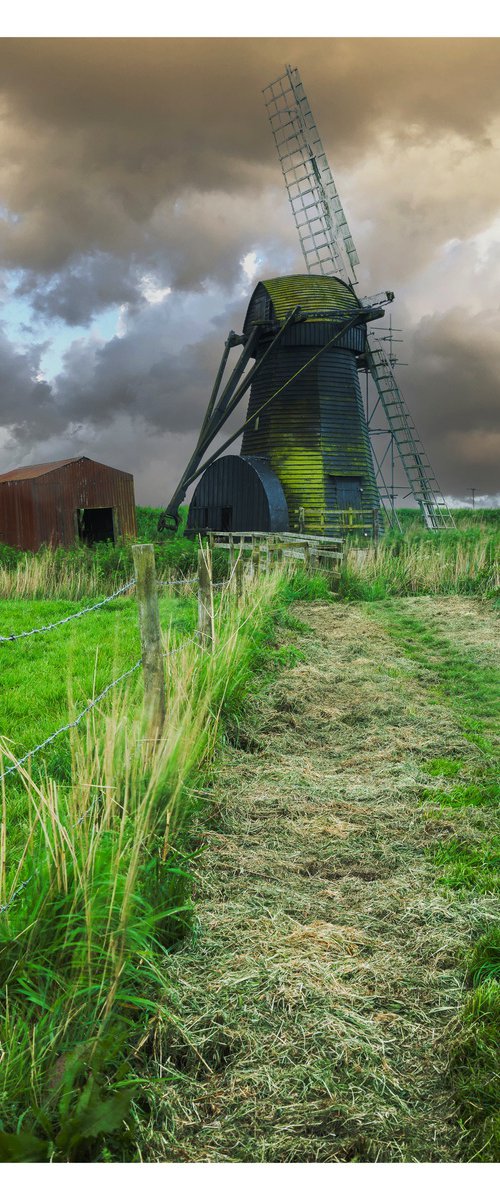 Herringfleet Windmill Colour by Michael McHugh