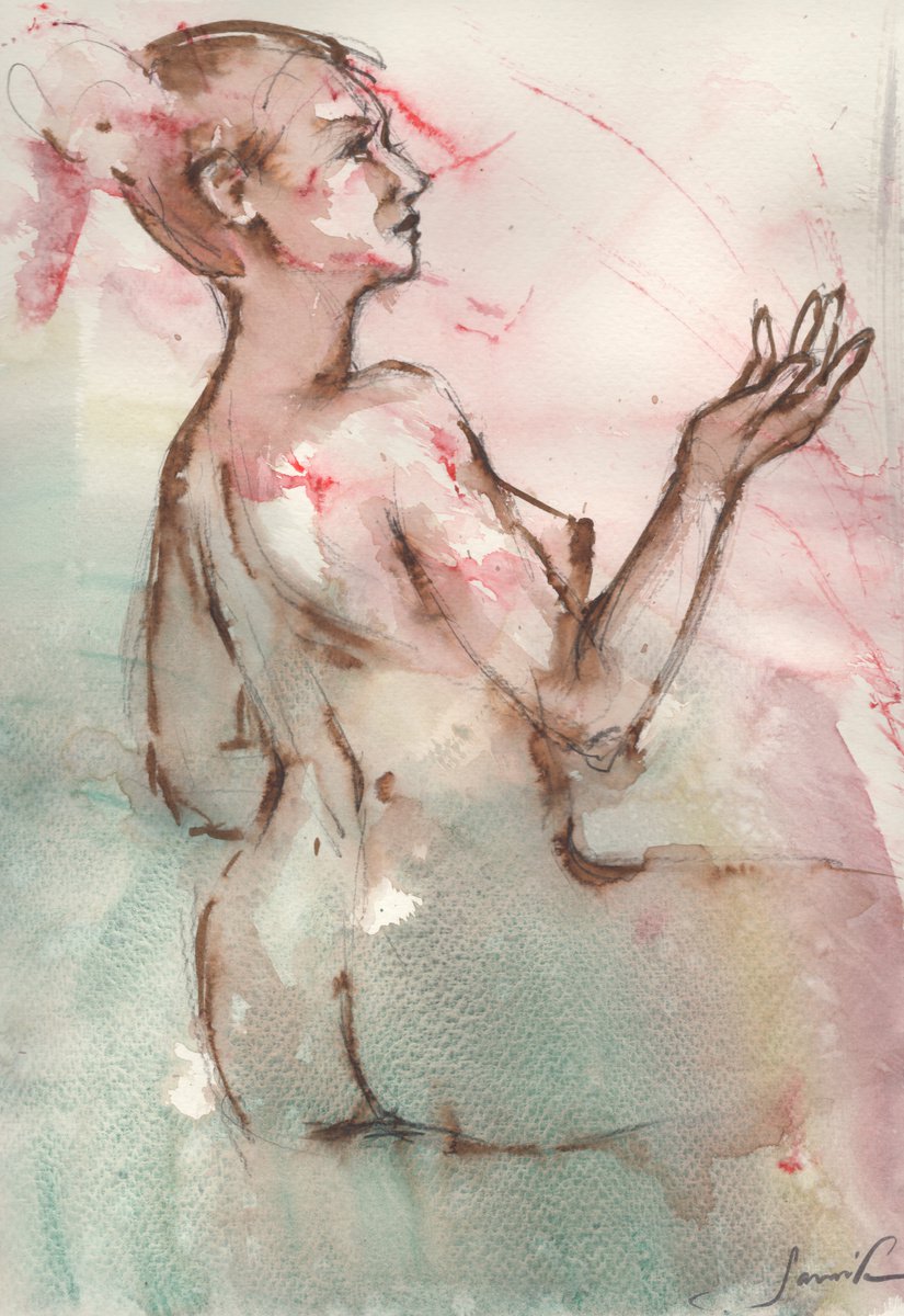 Sexy naked girl by πΊπ¦ Samira Yanushkova