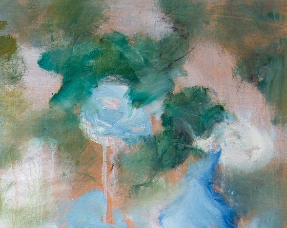 The Flowers at the Pond