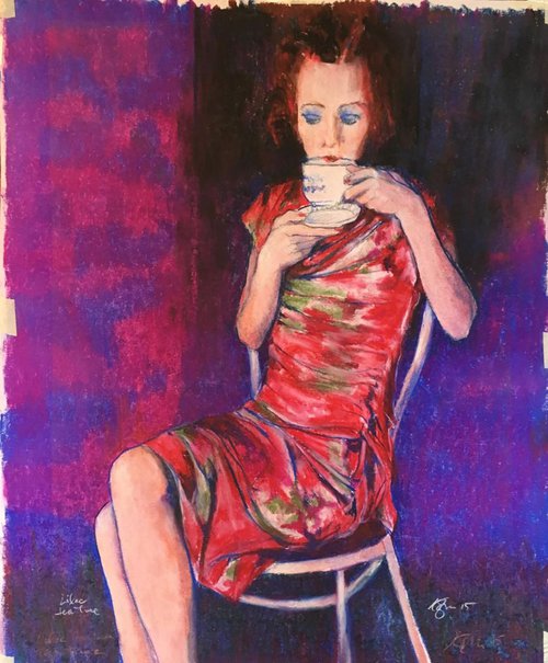 Lilac Tea Time by David Kofton