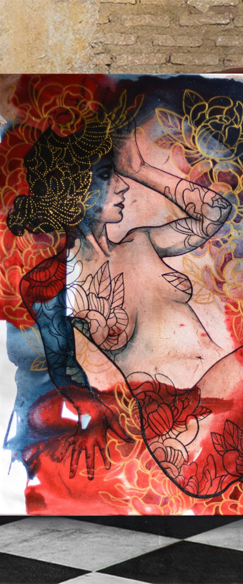 Beyond time and space by Tetiana Cherevan