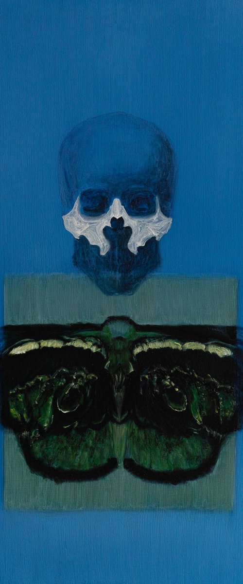 MASKED BALL - BLUE by Maxence Ma