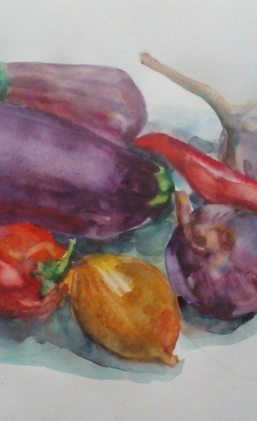 Vegetables for my soup by Oxana Raduga
