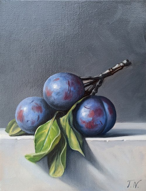 Velvet Blueberries by Tamar Nazaryan