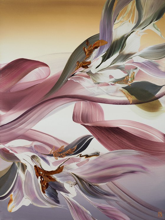 Blushing Canopy Diptych