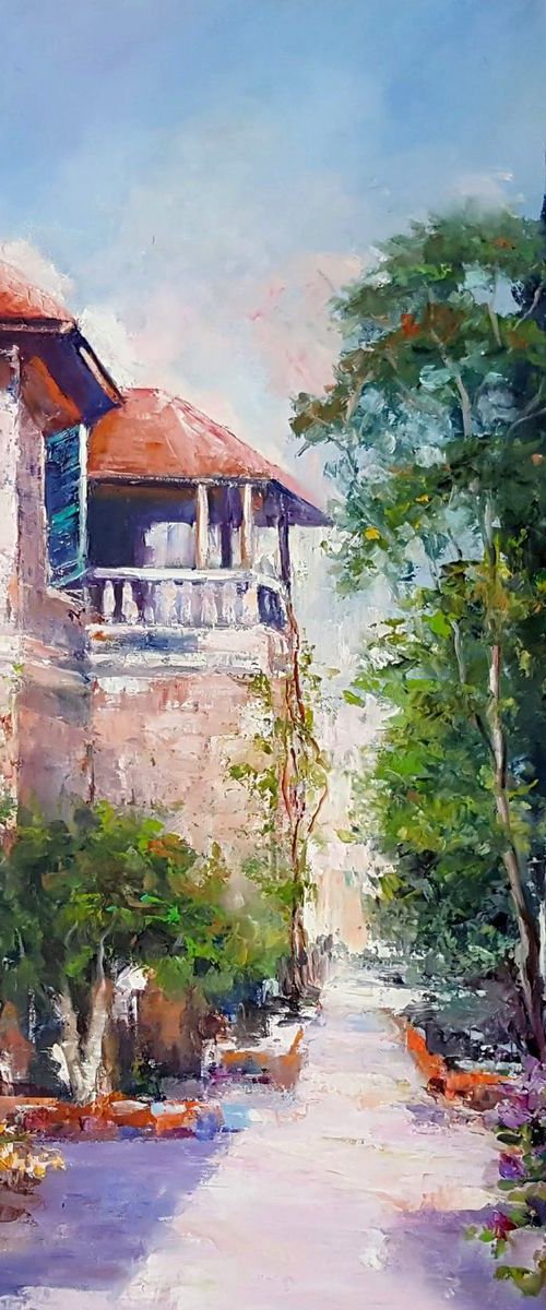 Haifa courtyards by Olga Egorov