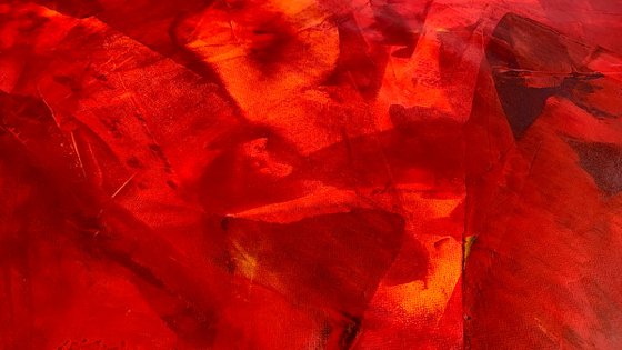 Red abstract 4424 Terra M