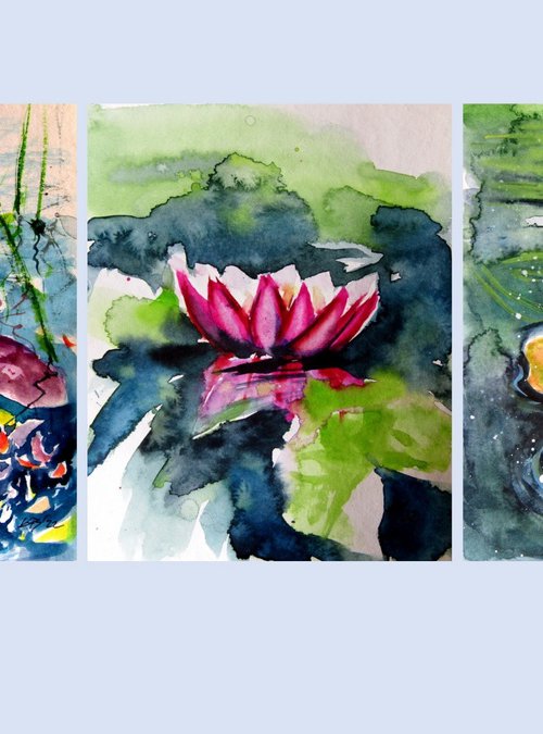 Water lilies collection II by Kovács Anna Brigitta
