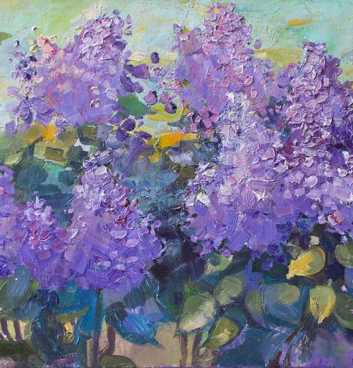 Lilac Spring by Anastasiia Grygorieva