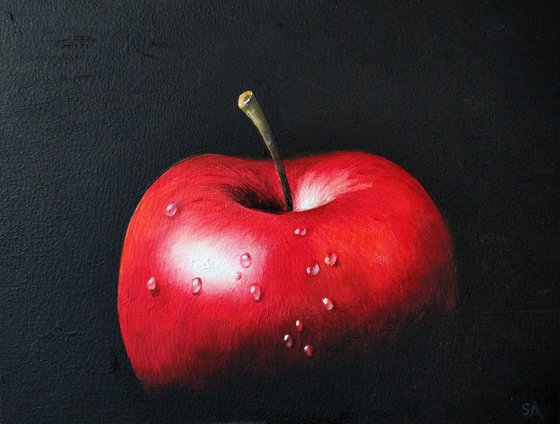 "Apple Dew IV"  (Original Oil Painting)