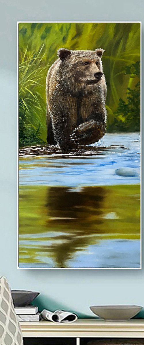 The boss of Taiga by Marina Zotova